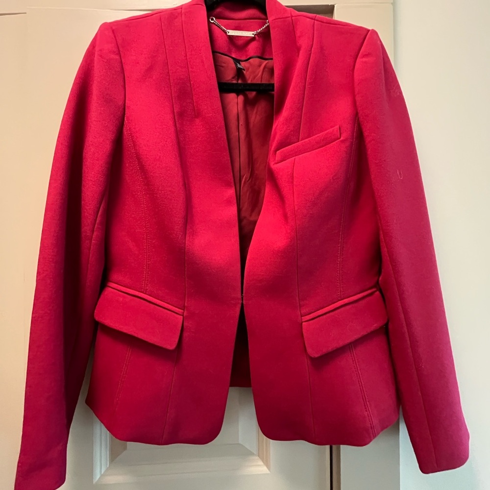 WHBM - Women's Red Blazer - Picture 3 of 7